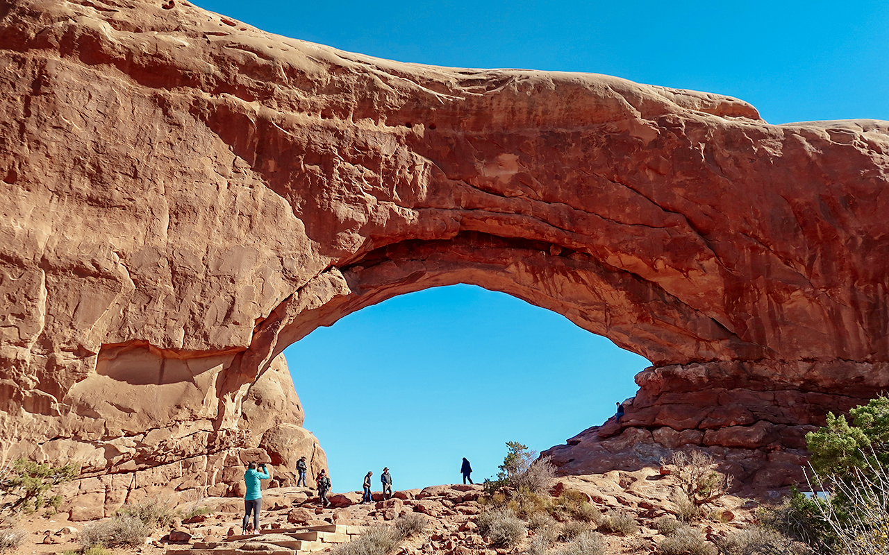 North Window im Arches Nationalpark in Utah