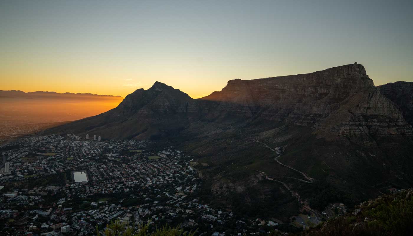 Table Mountain National Park Tafelberg Südafrika