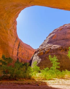 Jacob Hamblin Arch in Coyote Gulch, Grand staircase-Escalante National Monument, Utah