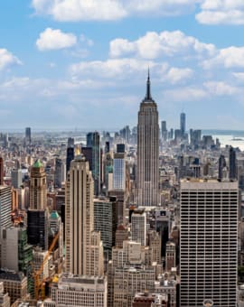 New York Sehenswürdigkeiten Skyline Manhattan