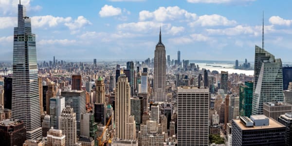 New York Sehenswürdigkeiten Skyline Manhattan