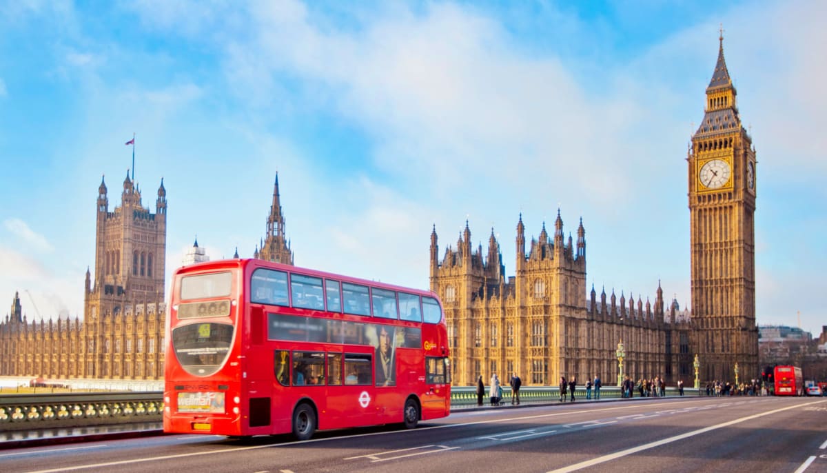 Roter Bus London