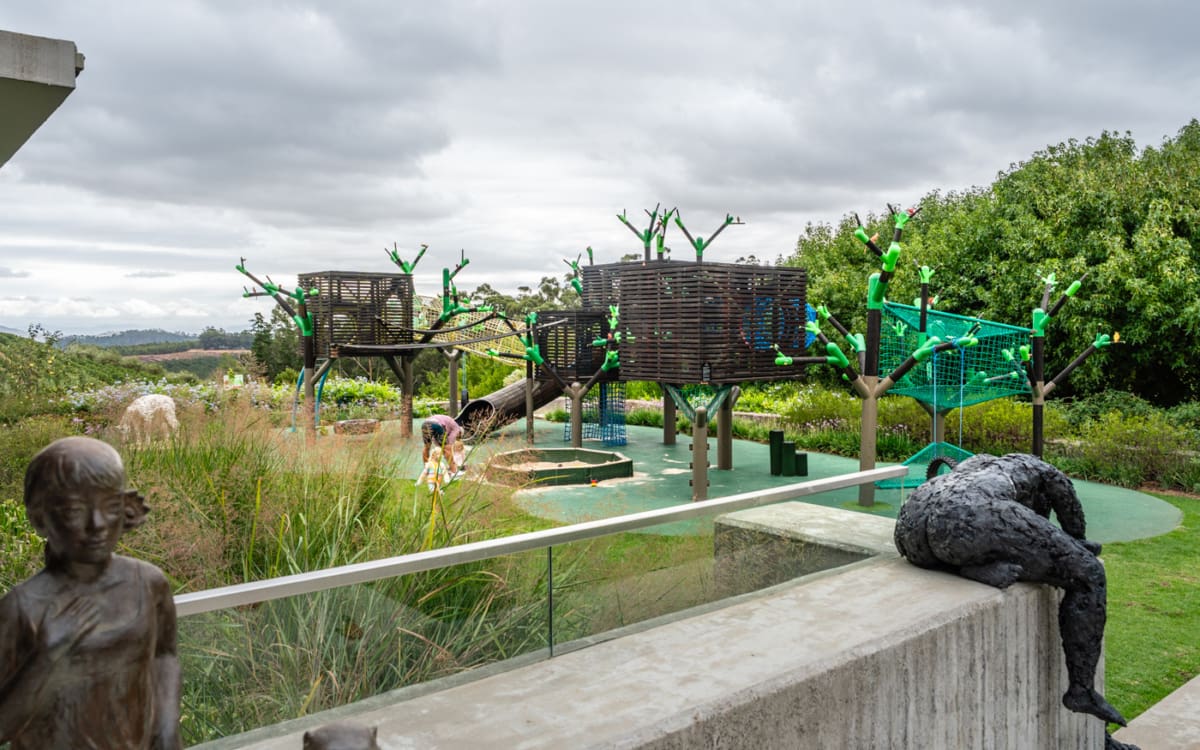Spielplatz Tokara Weingut Winelands Südafrika