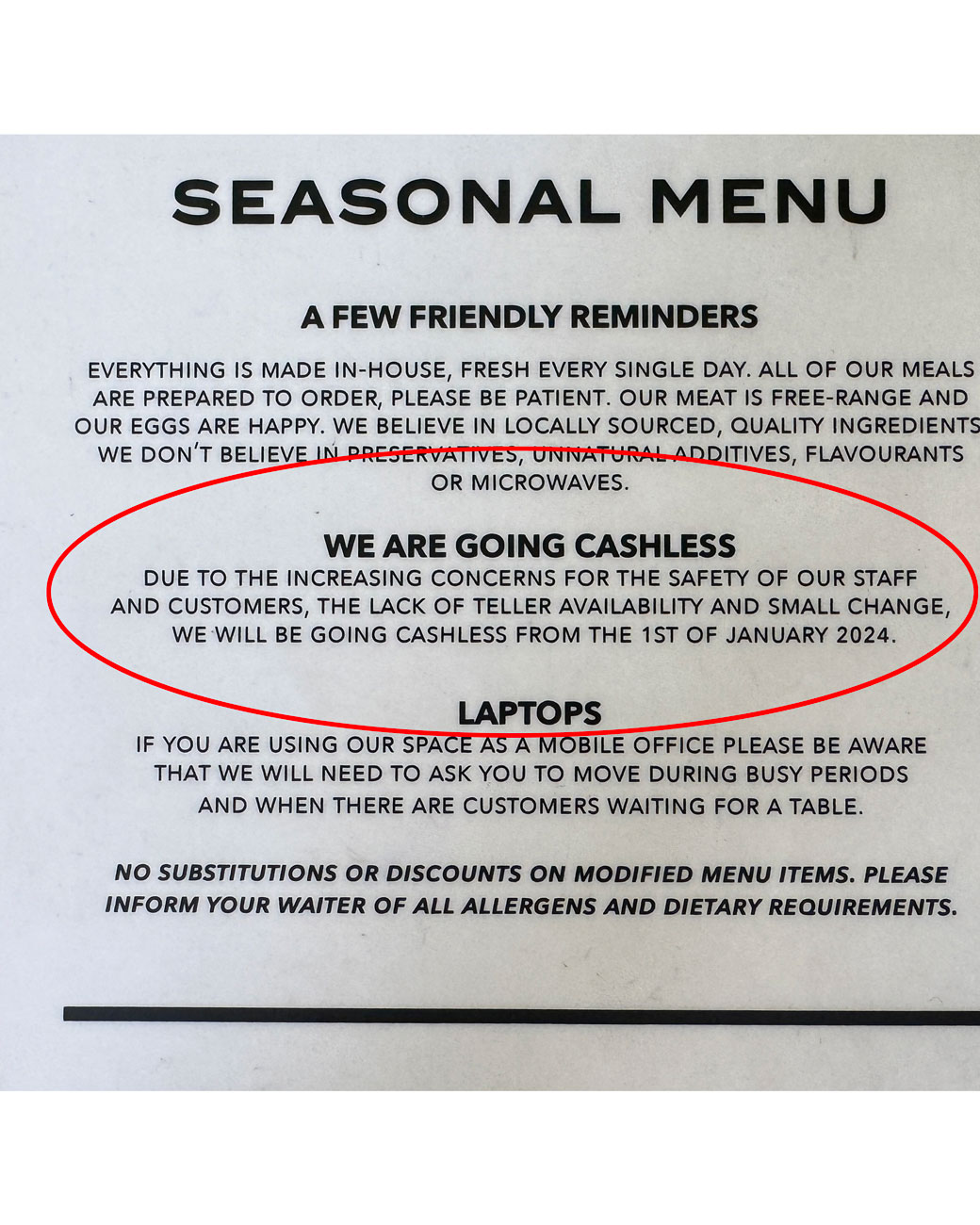 Bargeld in Südafrika? Wird oft nicht mehr akzeptiert. Du brauchst eine Kreditkarte