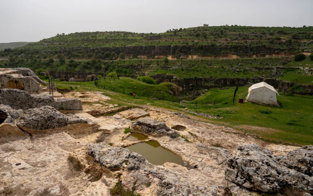 Ausgrabungen auf der Festung Egil bei Diyarbakir