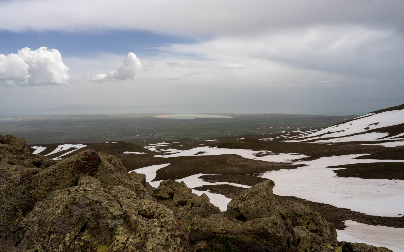 Blick vom Berg Suphan