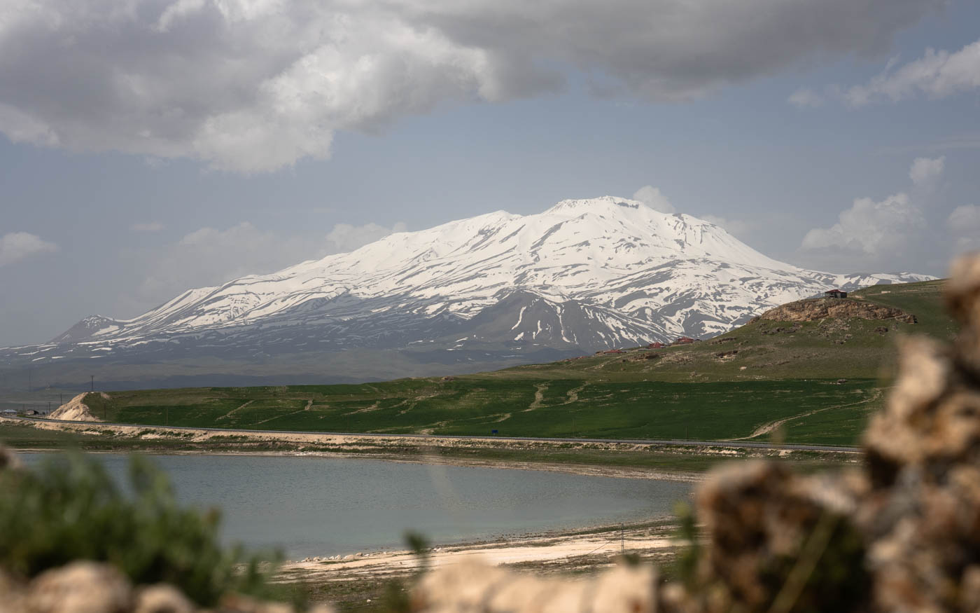 Blick auf den Berg Suphan