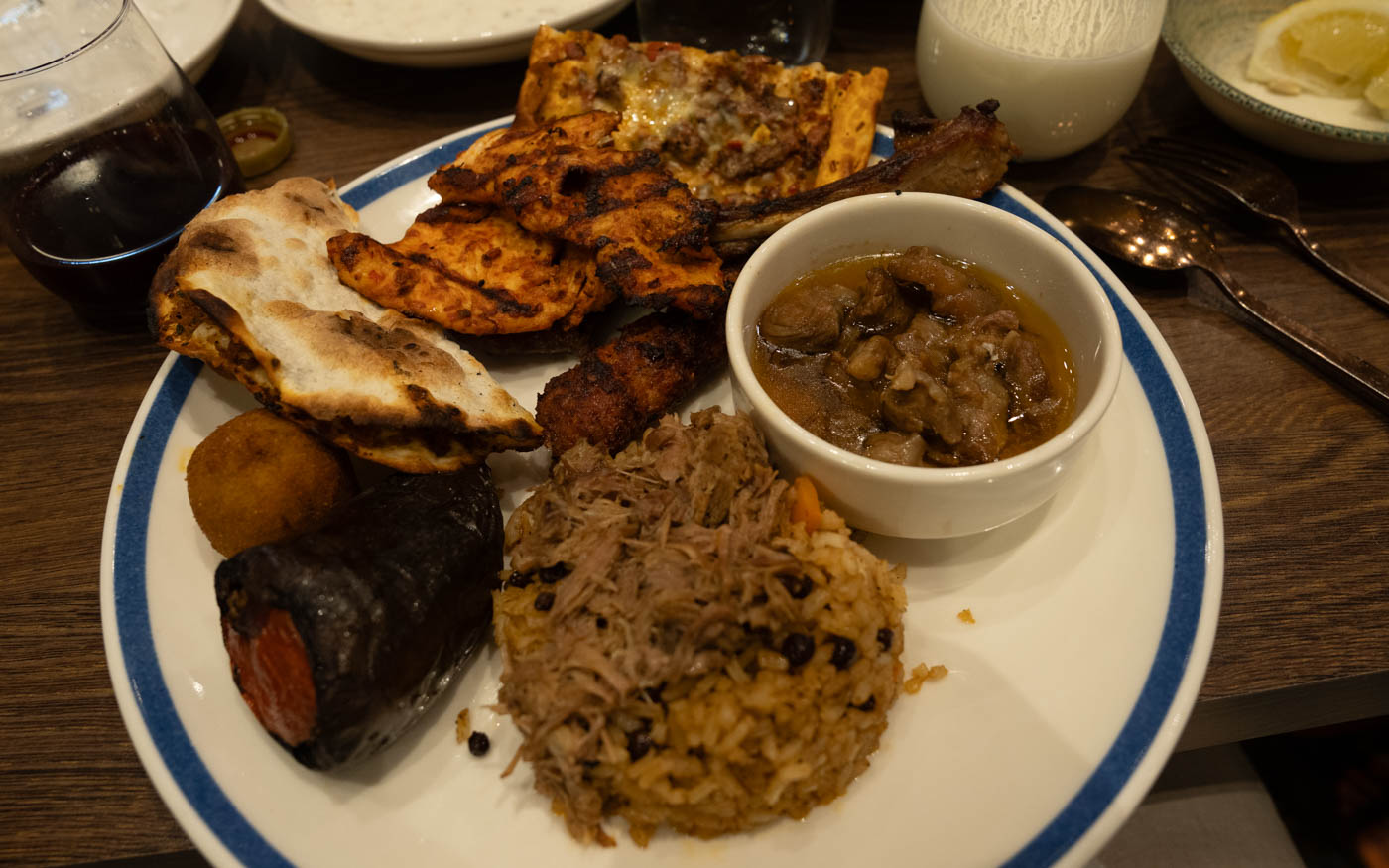 Essen im Restaurant Êvar in Diyarbakir