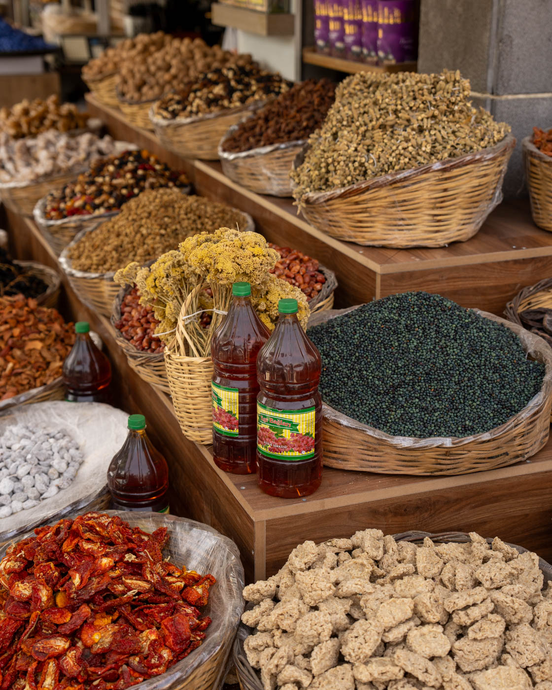 Türkische Köstlichkeiten bei einer Stadttour durch Diyarbakir
