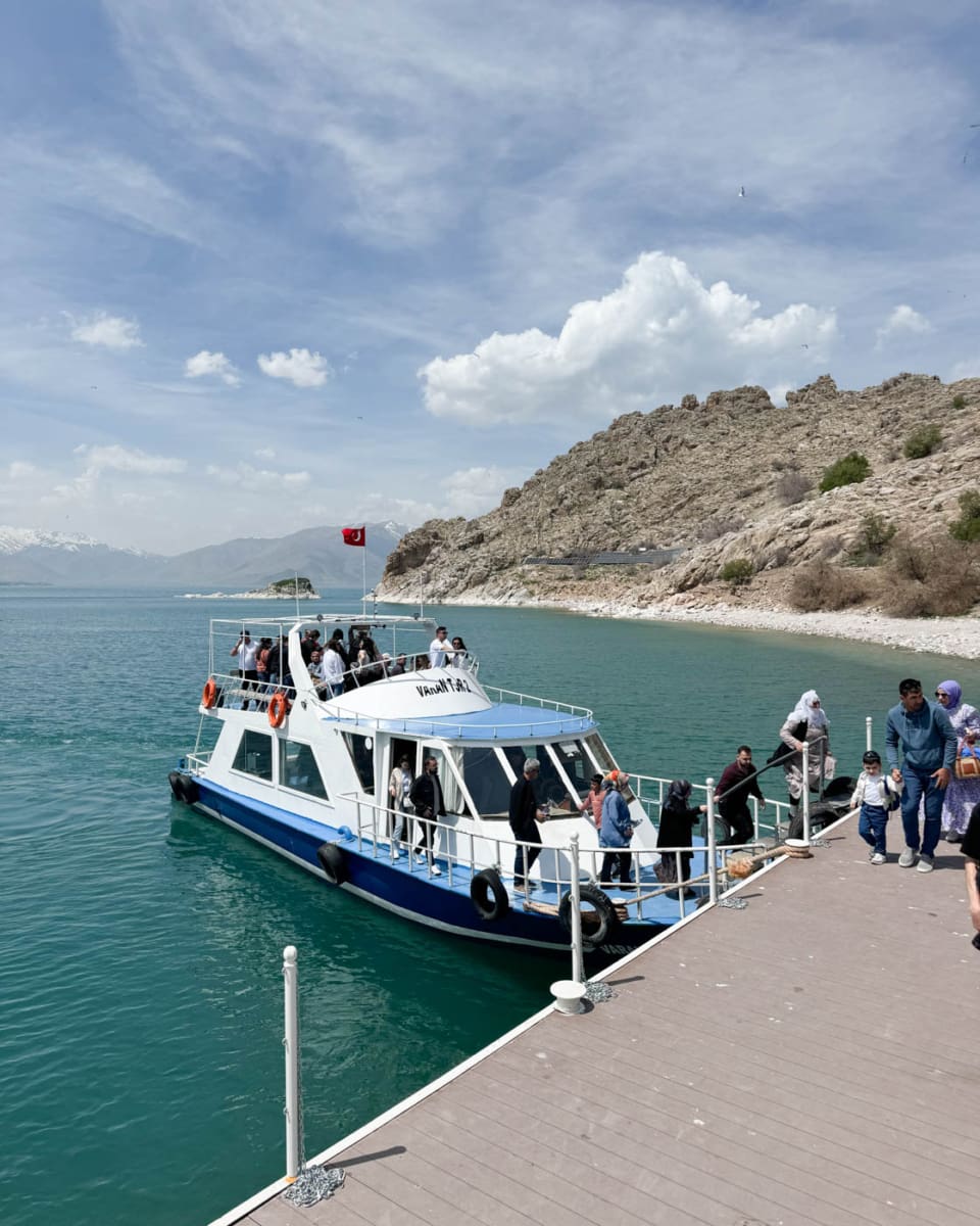 Ankunft auf der Insel Akdamar