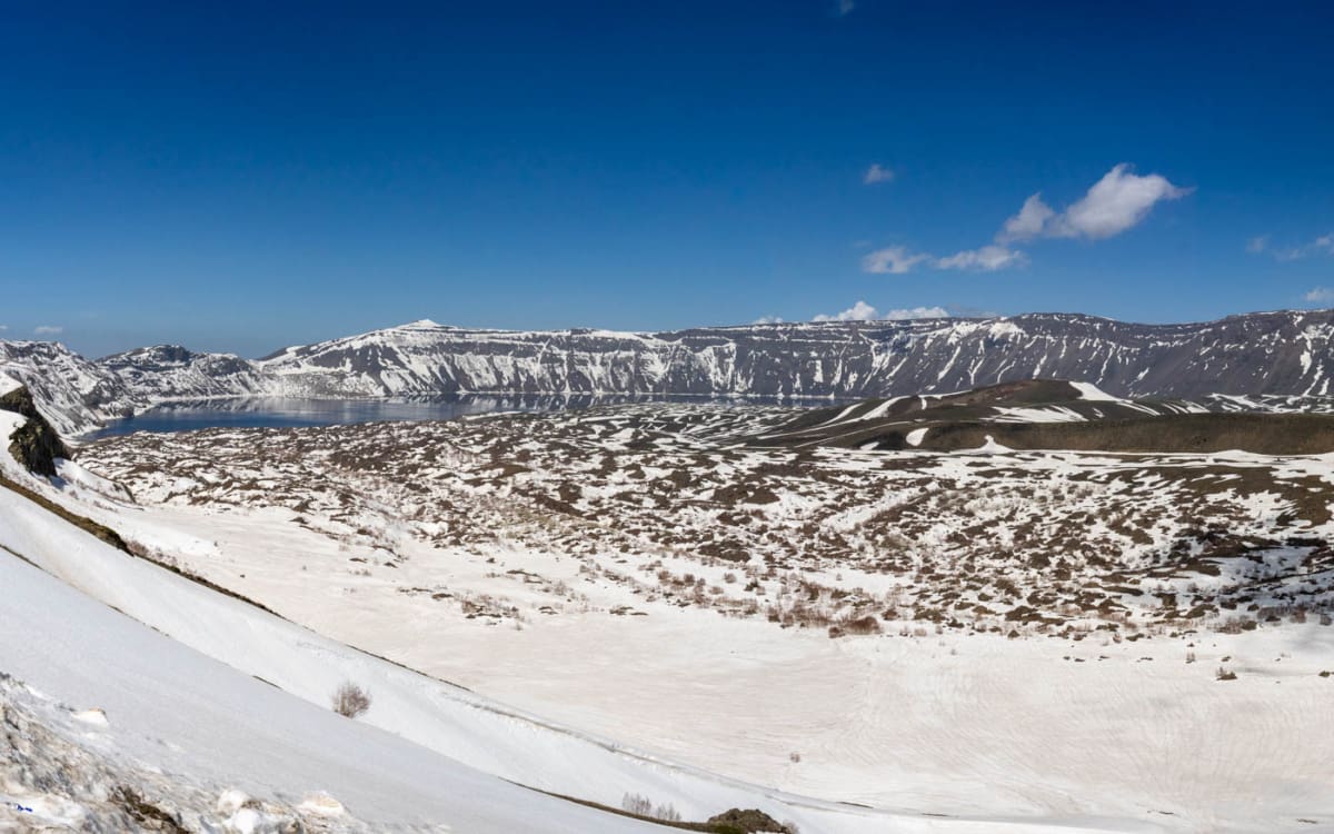 Wanderung am Nemrut Krater