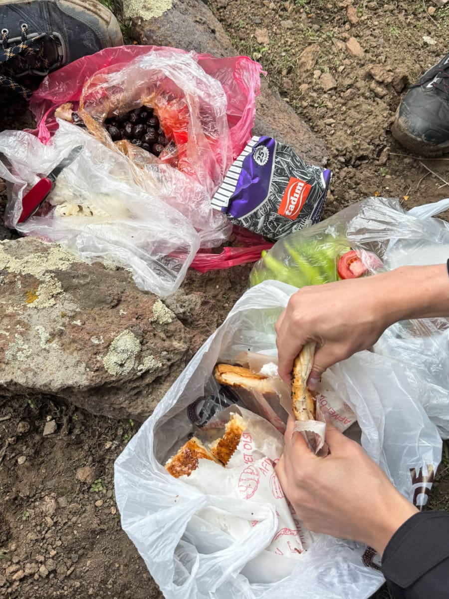 Picknick am Berg Suphan