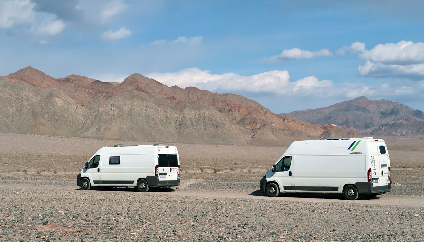 Death Valley mit Wohmmobil