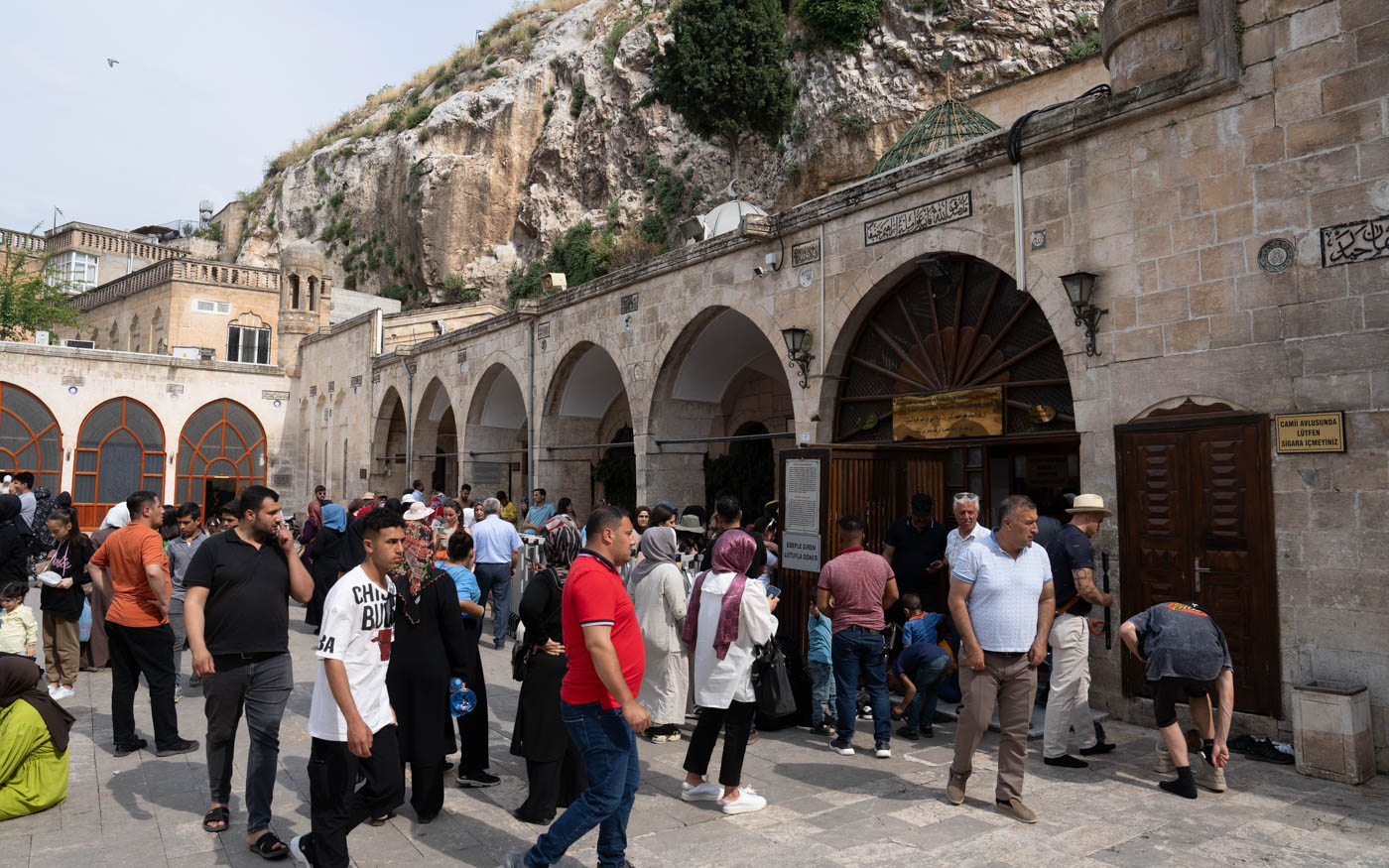 Eingang zur Höhle des Abraham