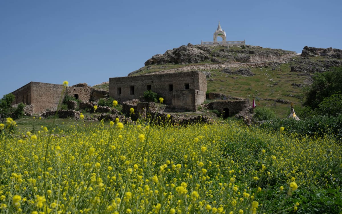 Weißer Turm in Mağaraköy
