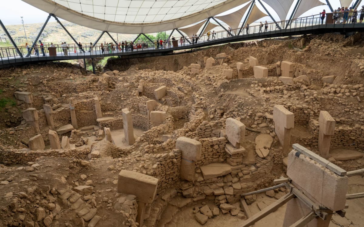 Rundweg in Göbekli Tepe