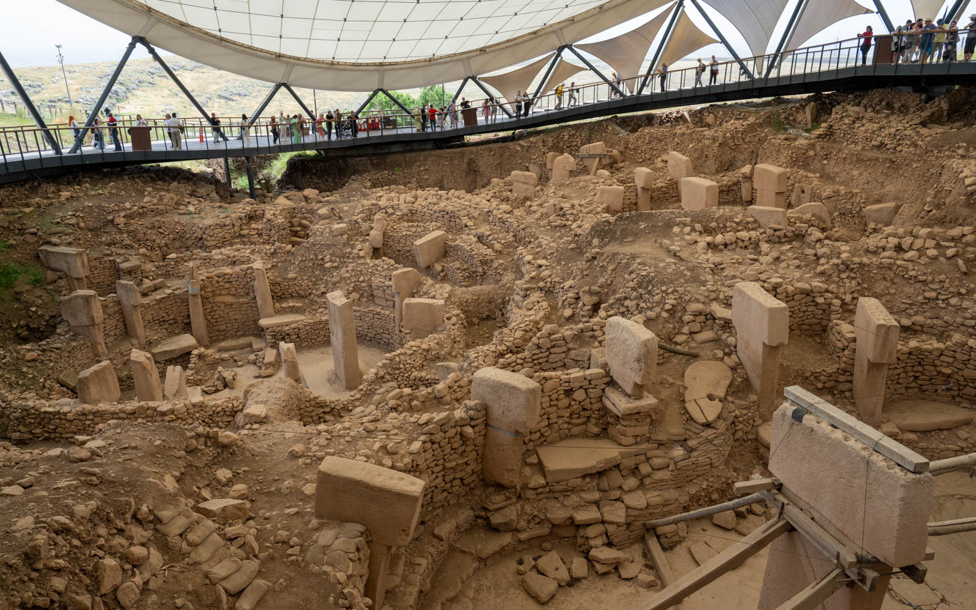 Rundweg in Göbekli Tepe