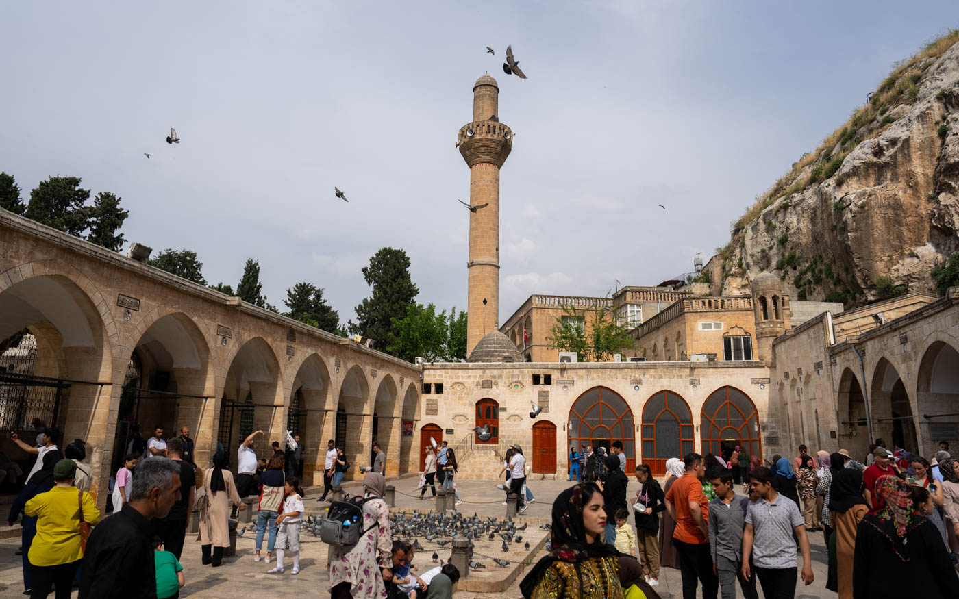 Minarett der Halil-Rahman-Moschee