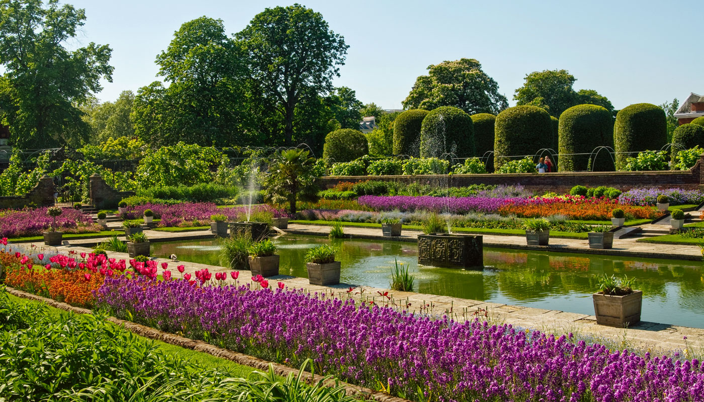 Kensington Gardens, ein Park im Hyde Park in London