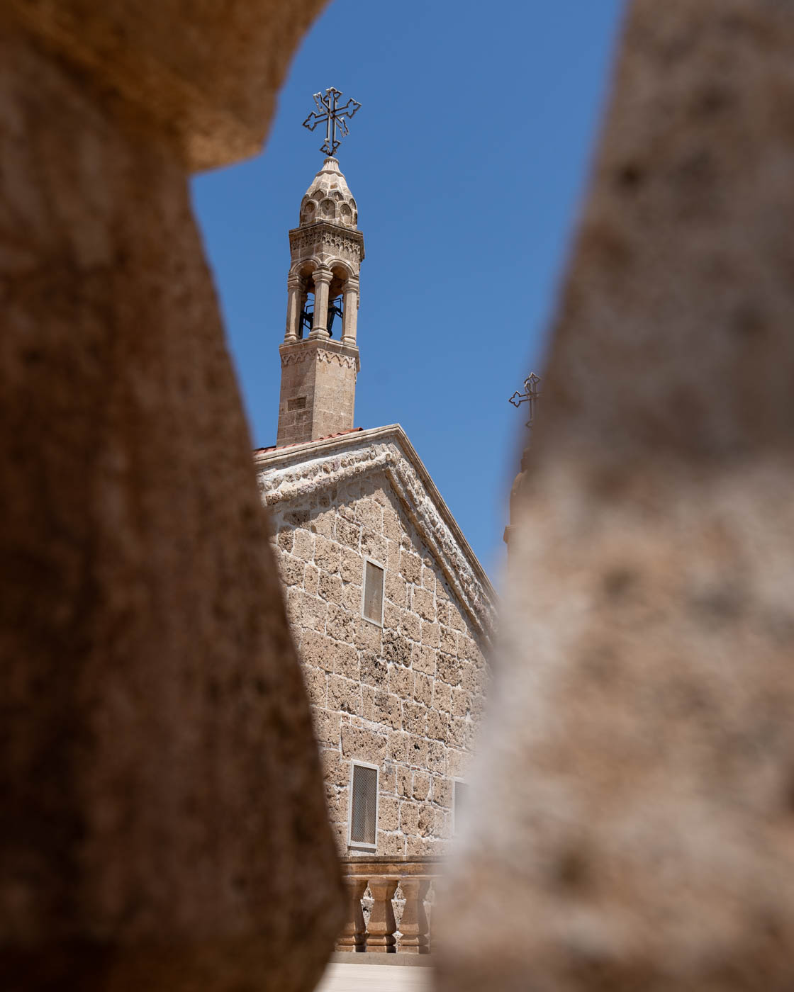 Kirchenturm des Kloster Mor Gabriel