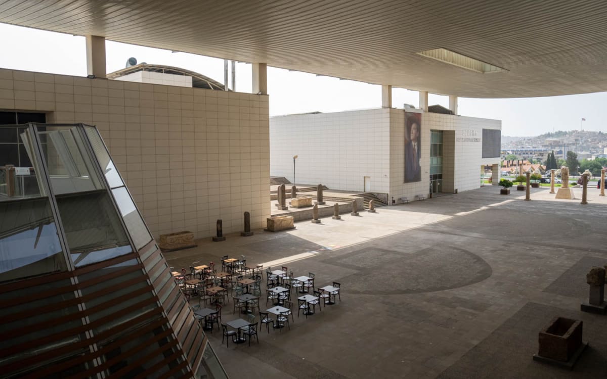 Architektur des Zeugma Museum