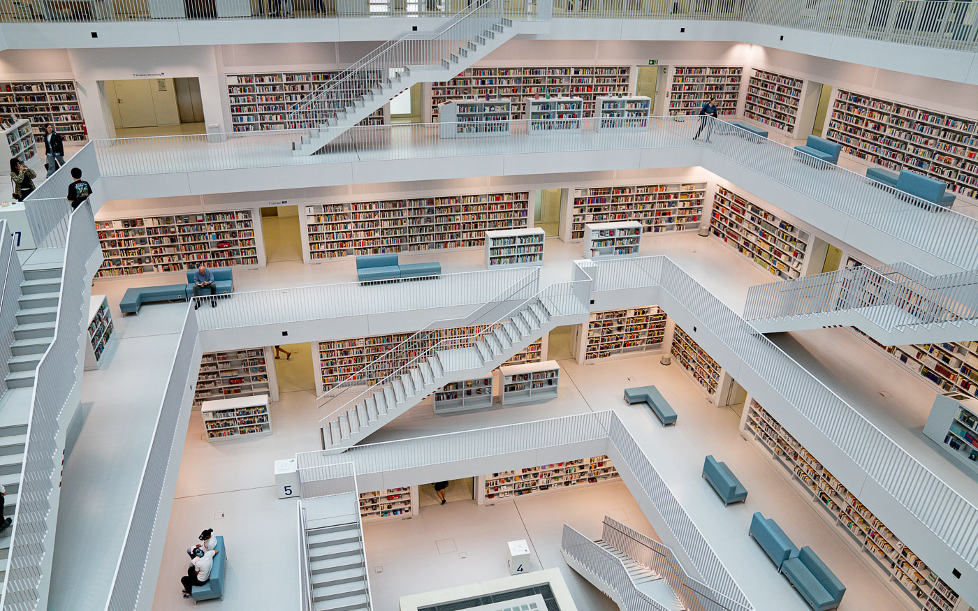 Stadtbibliothek Stuttgart innen