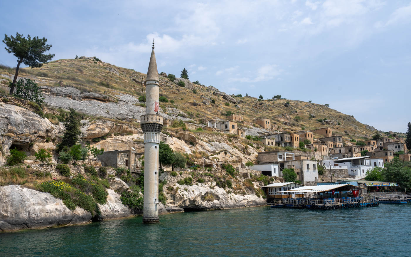 Die versunkene Moschee Halfetis