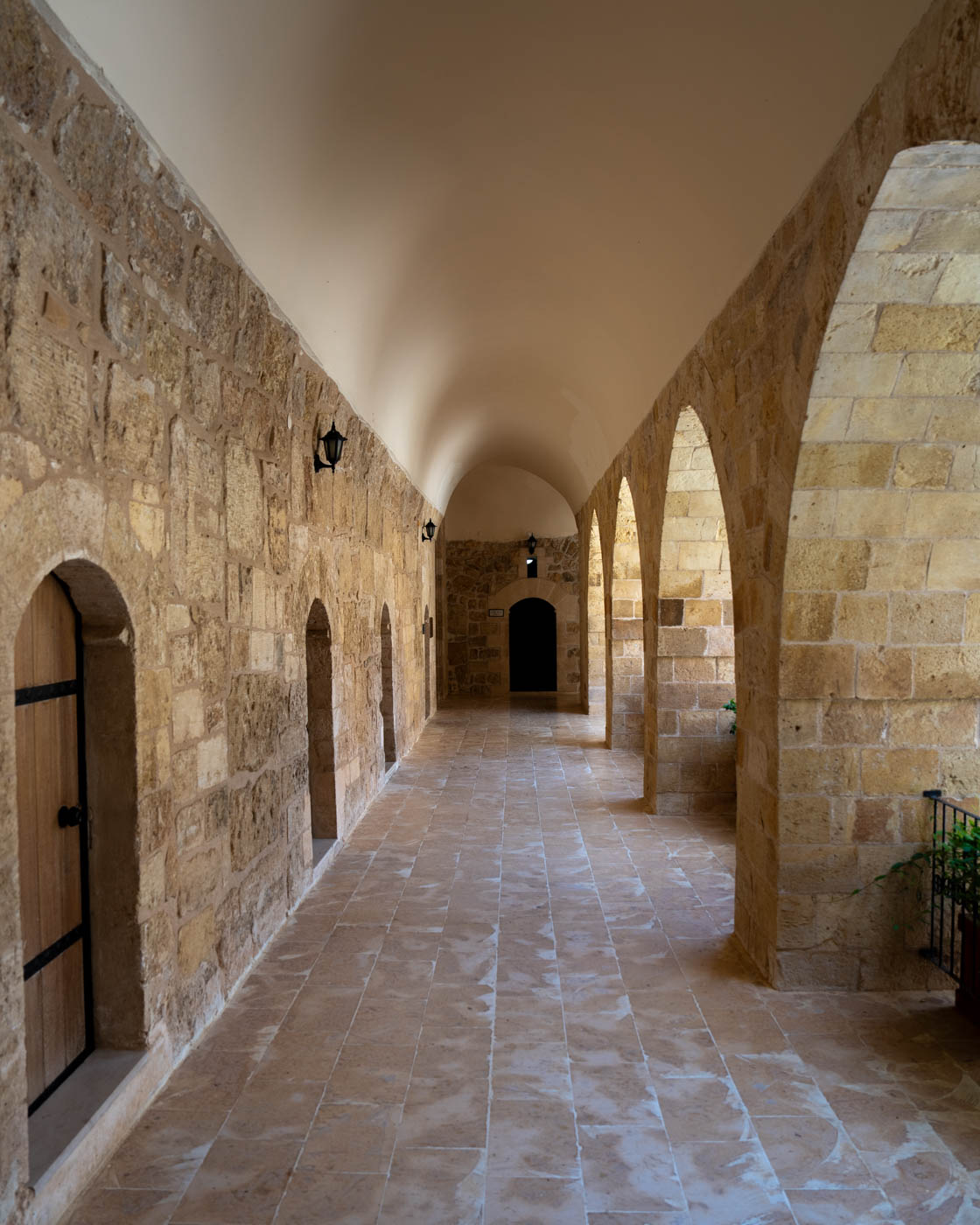 Privater Gang im Zafaran Klosters