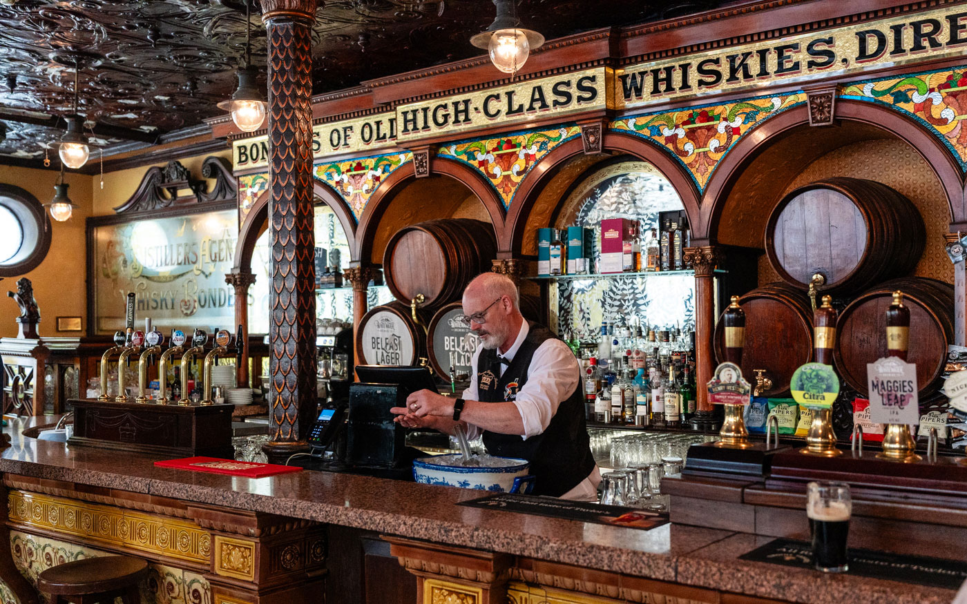 The Crown Liqour Saloon Belfast