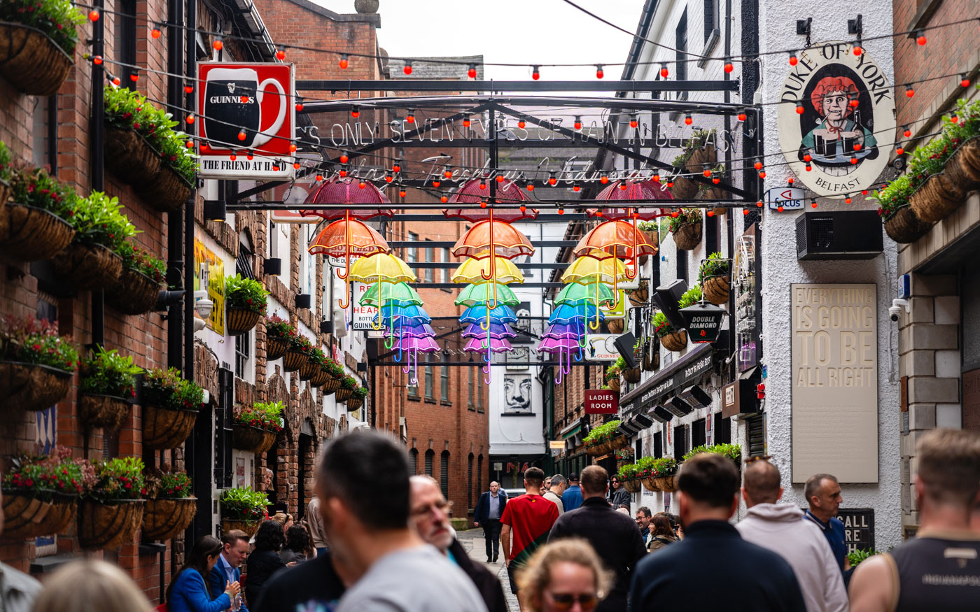 Pubs im Cathedral Quarte, Belfast