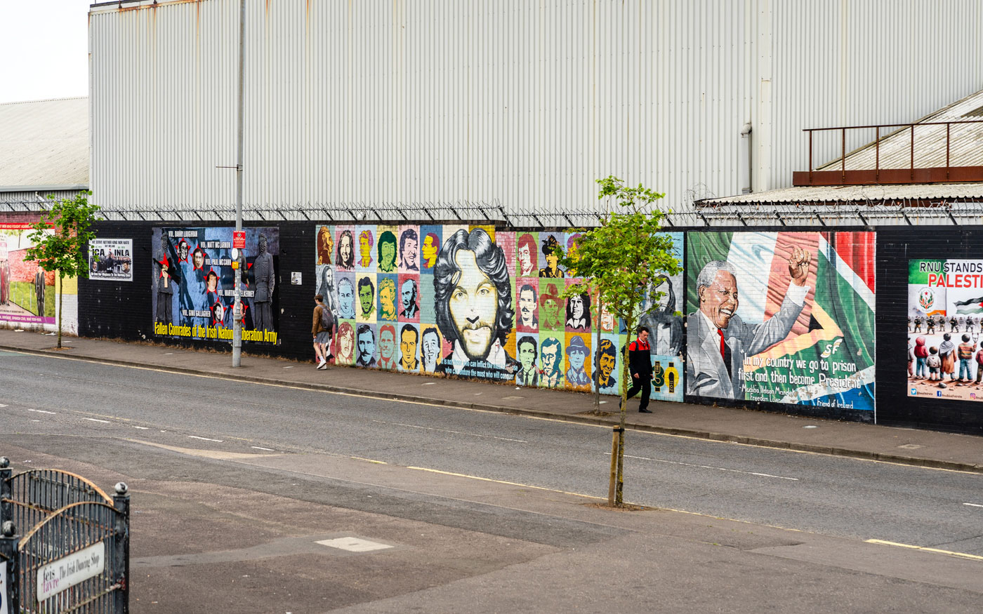 Peace Walls in Belfast
