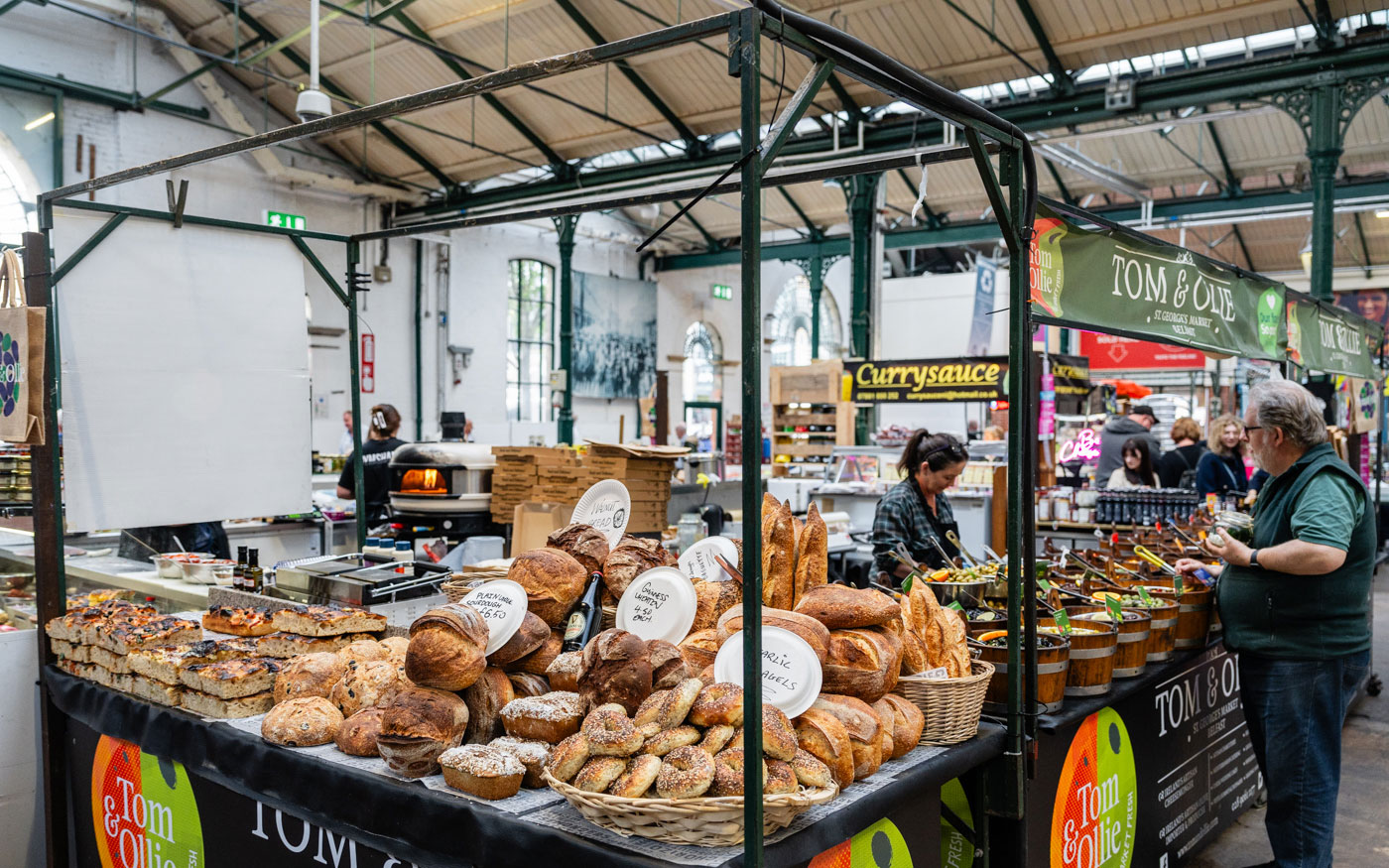 St. Georges Market in Belfast