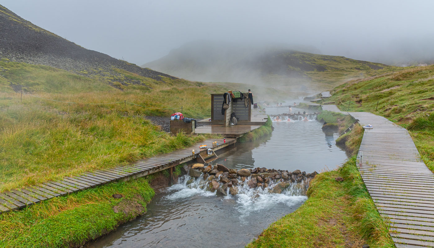 Reykjadalur Hot Spring Thermal River in Hveragerði