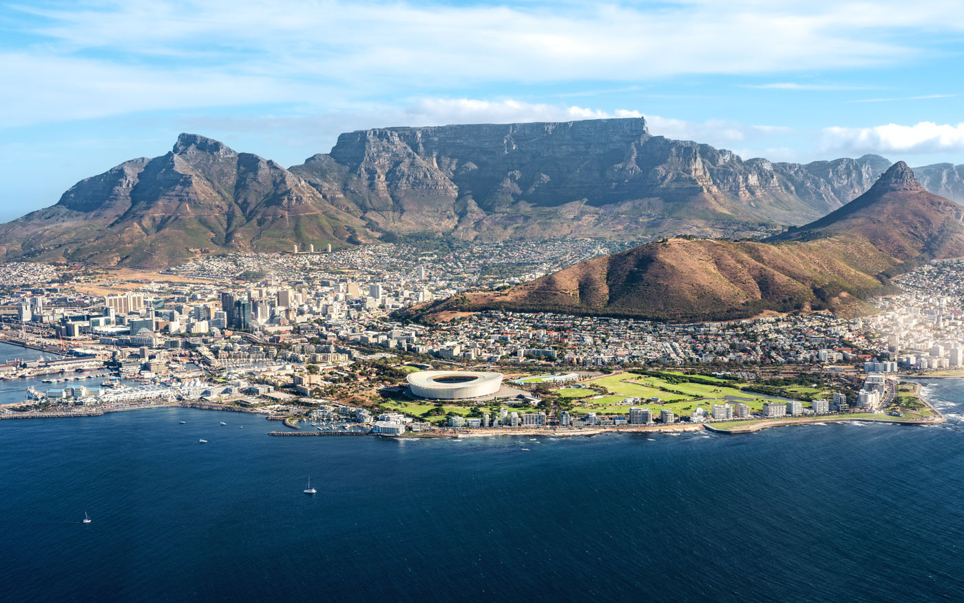 Tafelberg, die markante Sehenswürdigkeit in Kapstadt