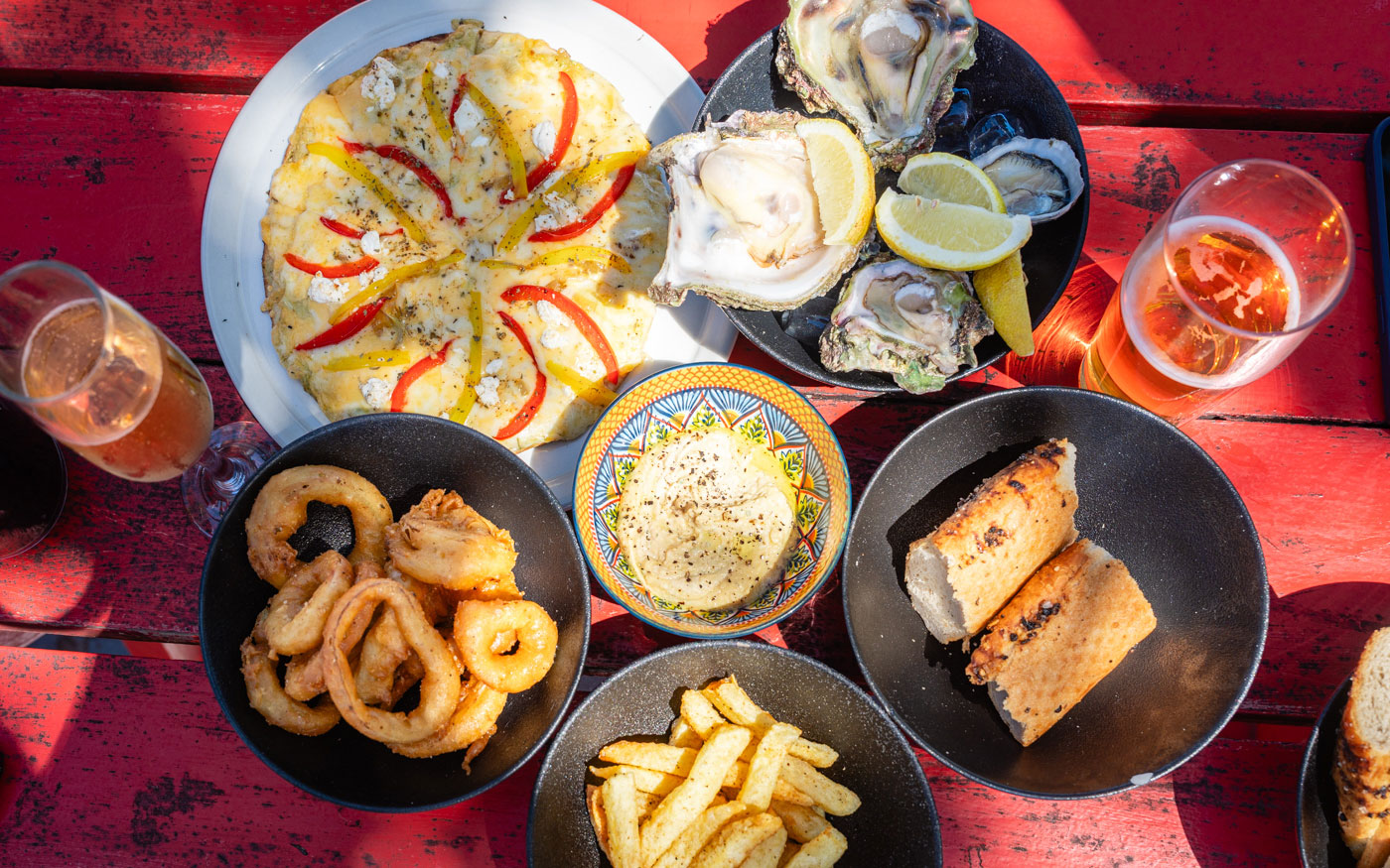 Austern essen in Knysna Südafrika