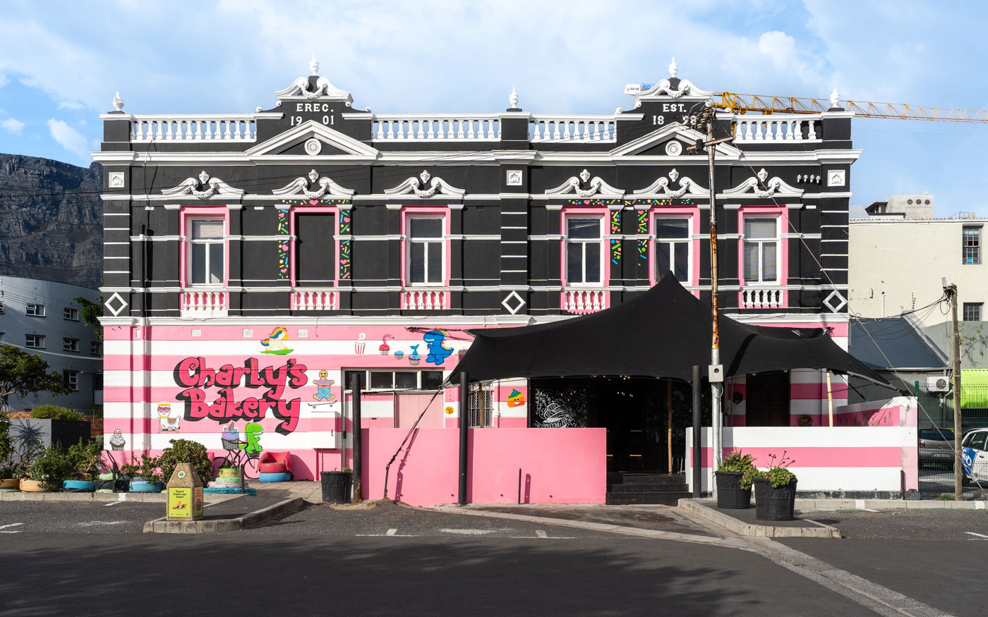 Gebäude Charly's Bakery in Kapstadt