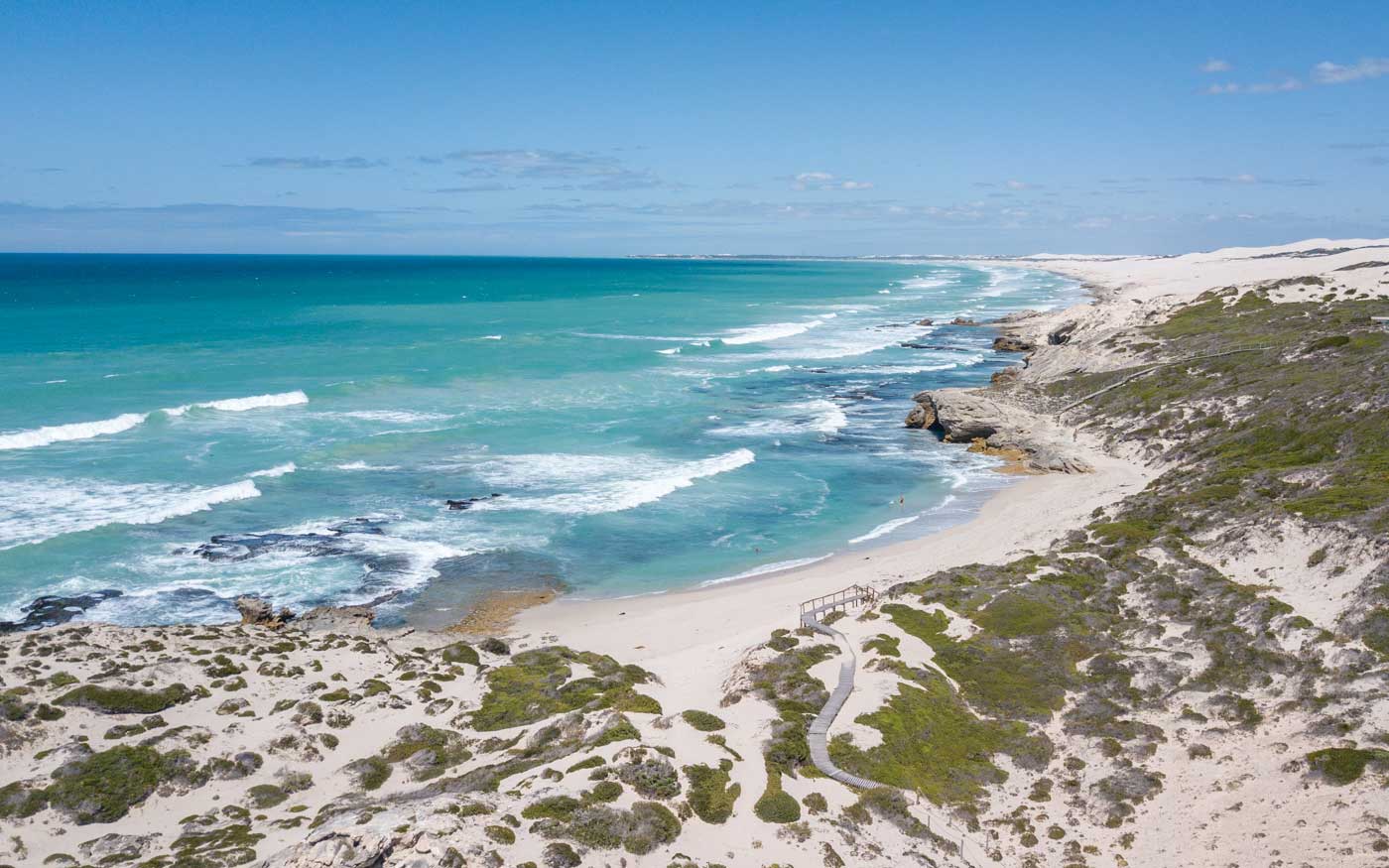 Wunderschöne endlose Sanddünen im De Hoop Nature Reserve