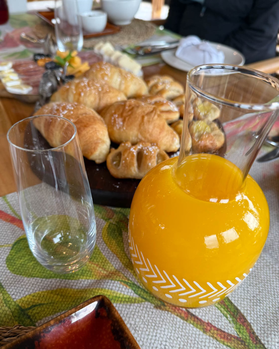 Frühstück im Mont Eco Game Reserve