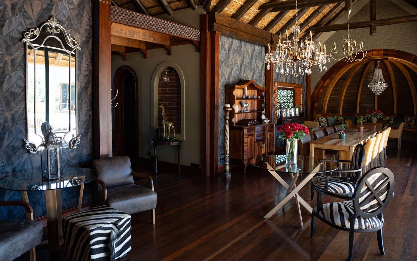 Dinner im Mont Eco Game Reserve