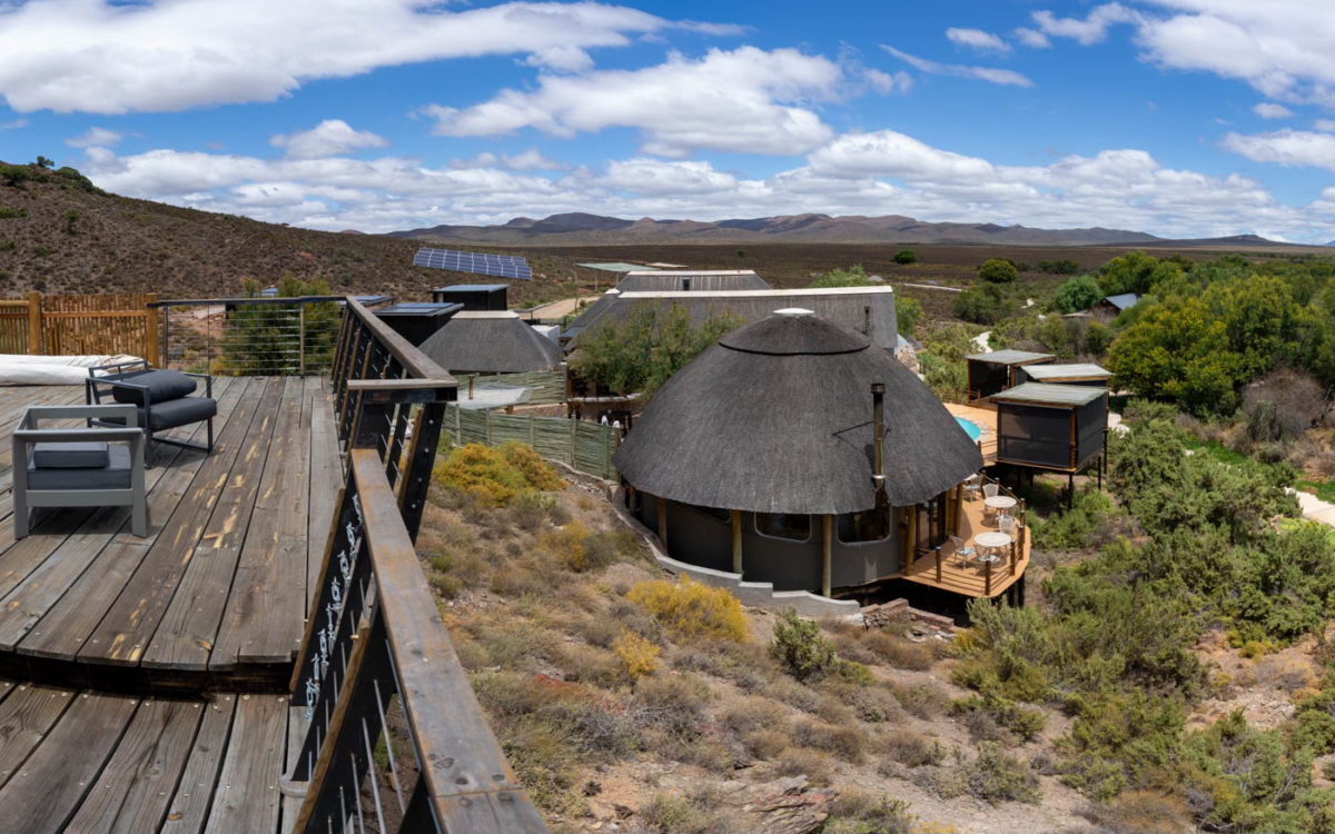 Aussichtsplattform im Mont Eco Game Reserve