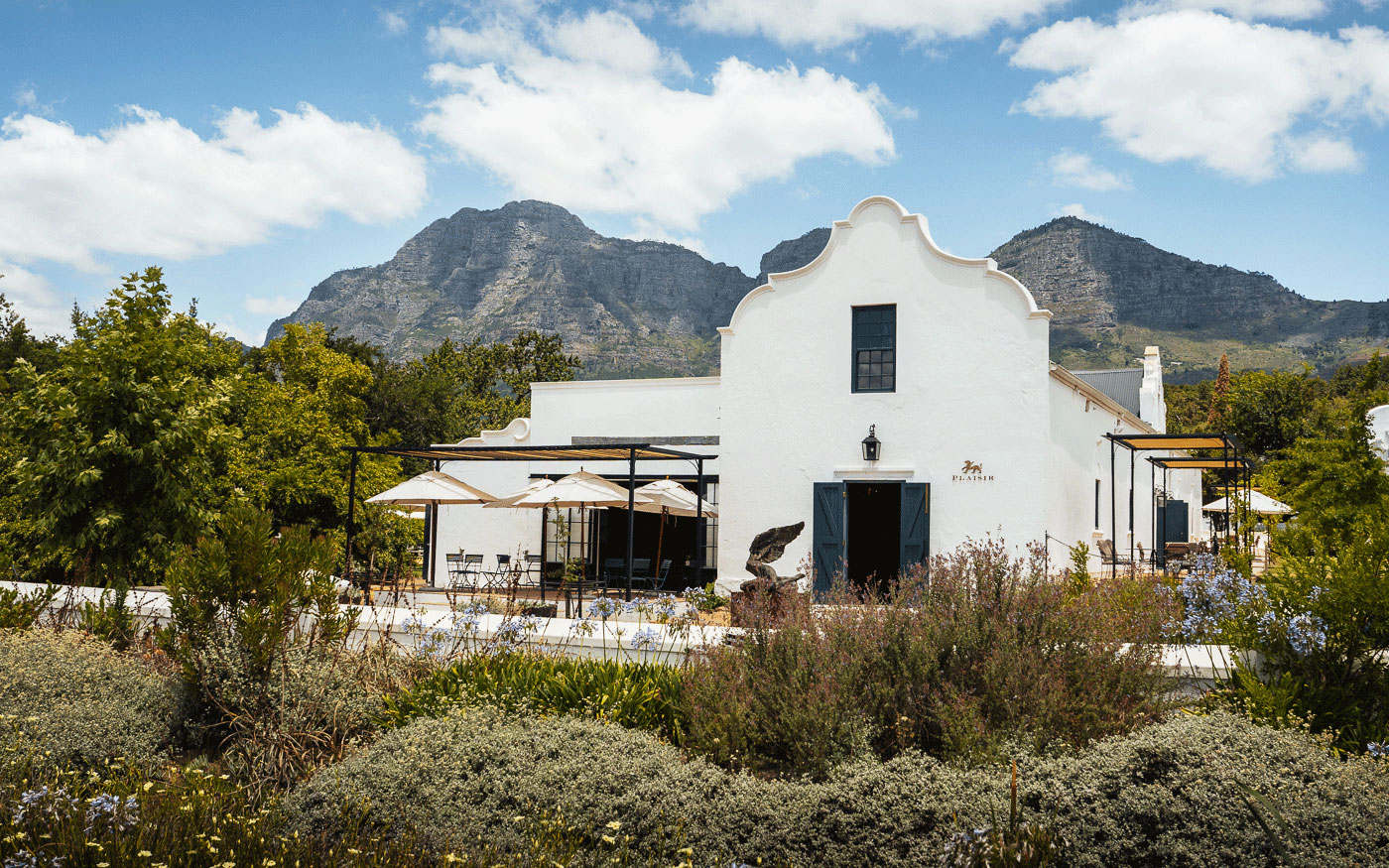 Weingut Plaisir in Franschhoek, Winelands Südafrika